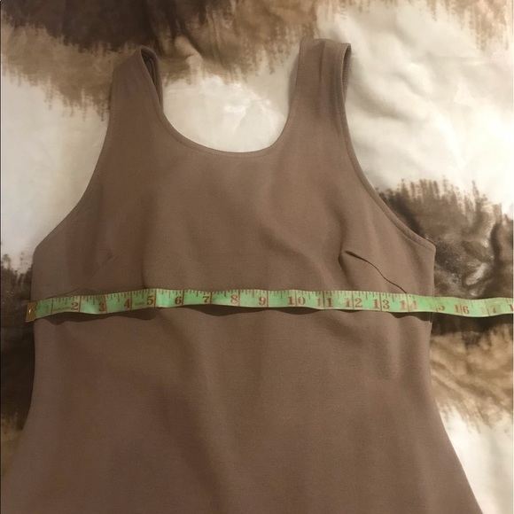 MBoutique (Mendocino) Tan Dress. Size : M - Picture 8 of 14